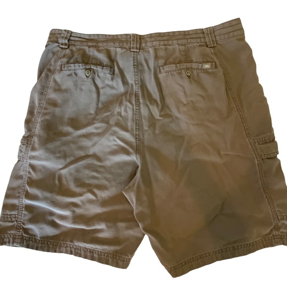 Tommy Bahama Relax Cargo Shorts Tan Casual With Logo Size 38 - Picture 2 of 9